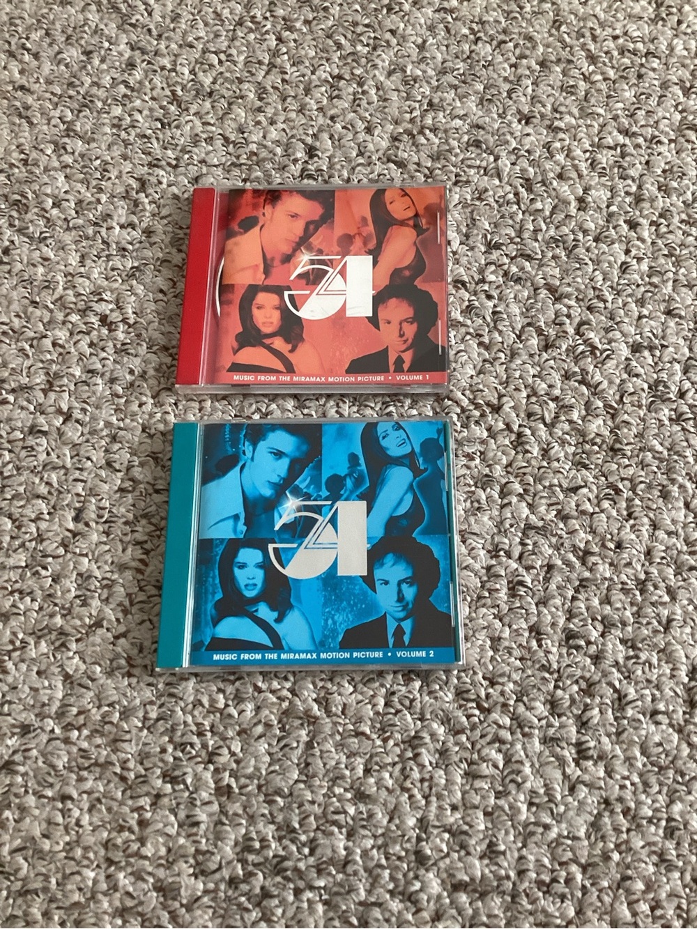 Studio 54 Soundtrack CDs - Volumes 1 and 2
